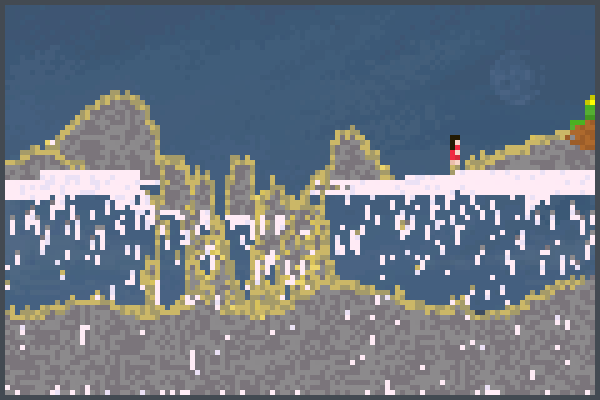 crostal waves Pixel Art