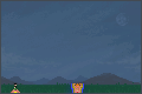the burning pot Pixel Art