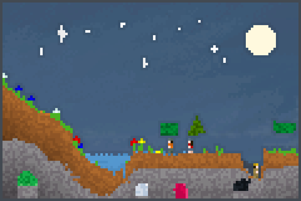 my world v2 Pixel Art