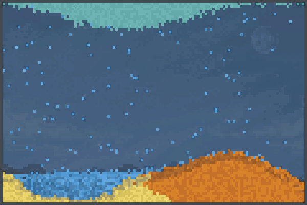 Fast water Pixel Art