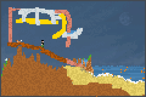 pet fox Pixel Art