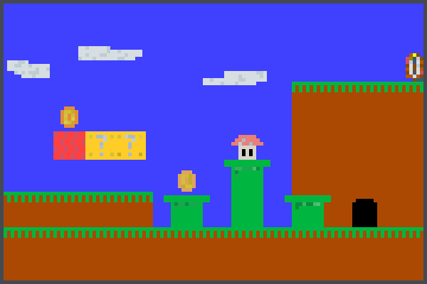 mario 321 Pixel Art