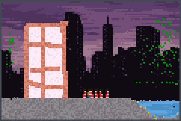 City WasHGamer Pixel Art