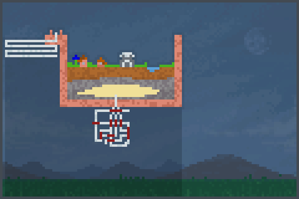 Block The Bomb! Pixel Art