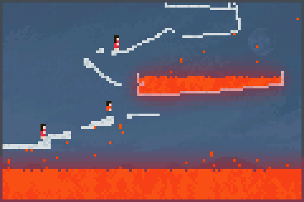 floor is lava! Pixel Art