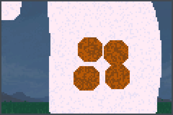  domino of glas Pixel Art