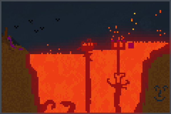 heIIs door ok Pixel Art