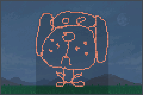 dogman Pixel Art