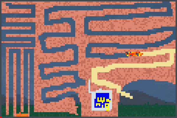 Time Bomb RUIND Pixel Art