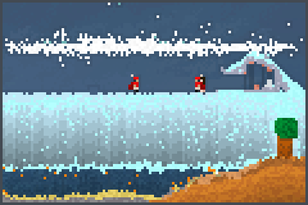 Artic place Pixel Art