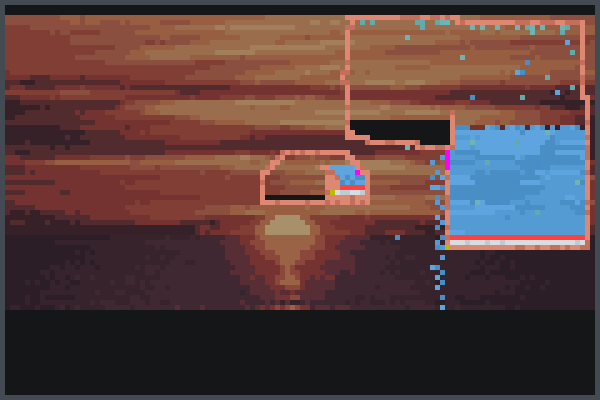 big v small Pixel Art