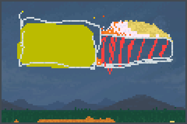 kaputte welt Pixel Art