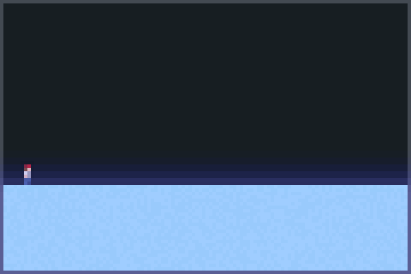 planet ice Pixel Art