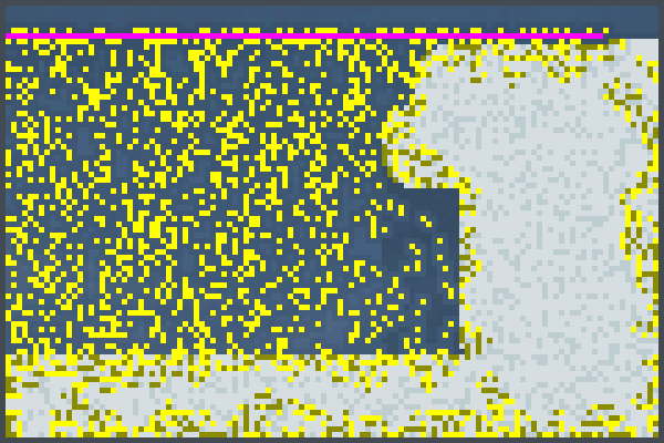  thunder rain Pixel Art