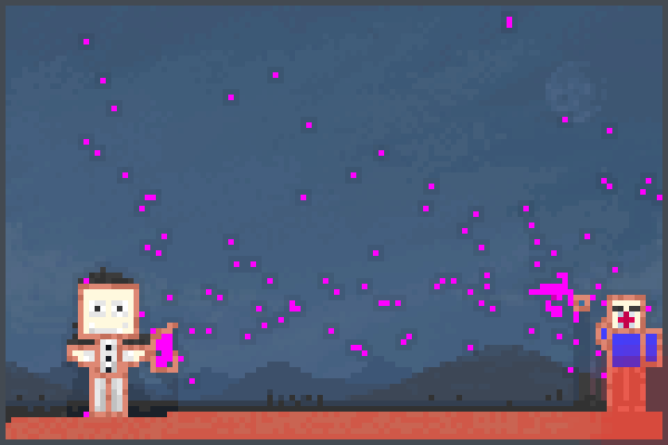 dr vs antivaxer Pixel Art