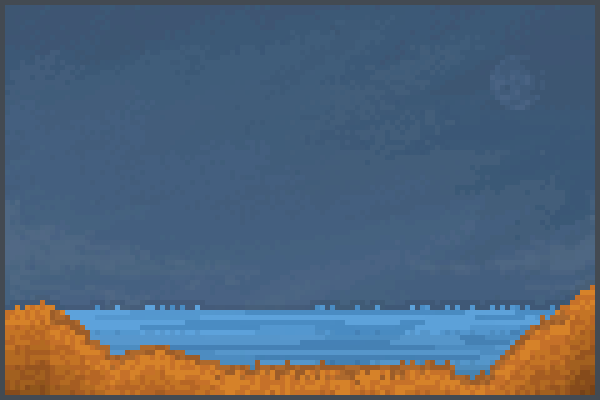  lake on earth Pixel Art
