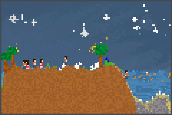 our home planet Pixel Art