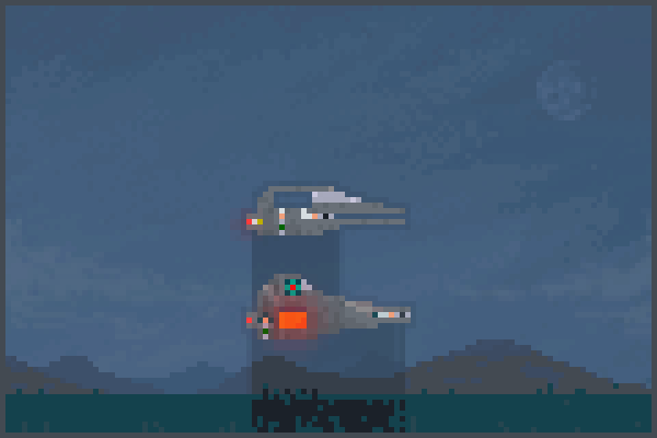 vesseau Pixel Art