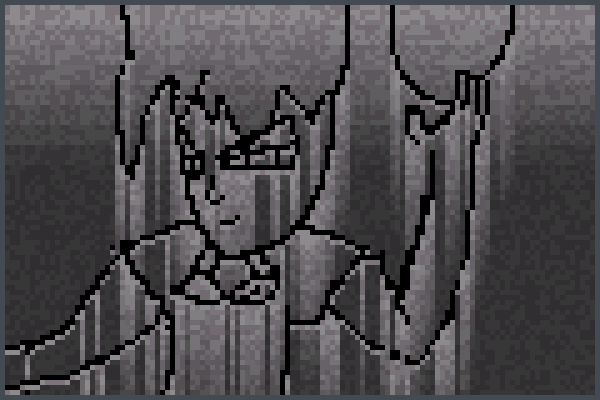 gothan rock Pixel Art