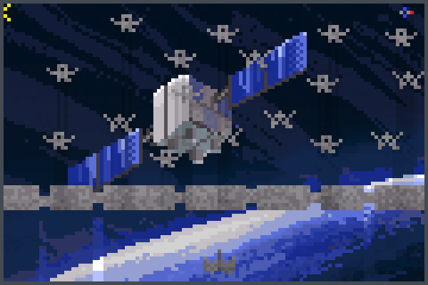 mess8 game rock Pixel Art