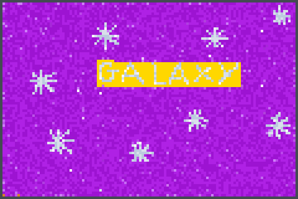 galaxy 034  Pixel Art