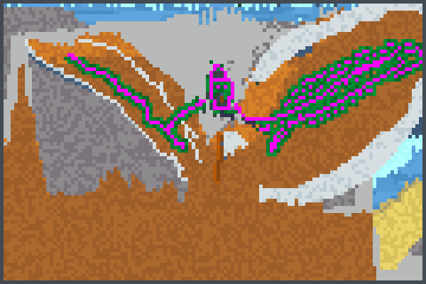 el dios tierra Pixel Art