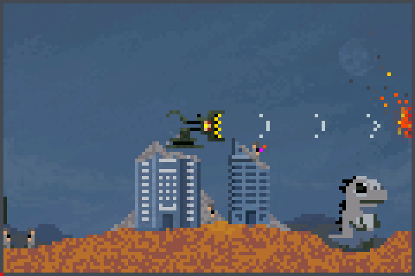 god zila part 3 Pixel Art