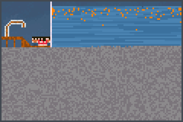 aquario gigante Pixel Art