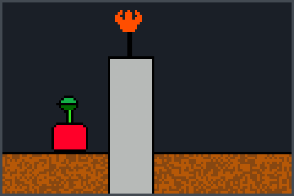 a vela Pixel Art