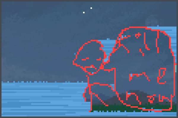 floods be like. Pixel Art