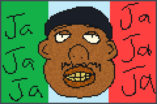Soy un beanero Pixel Art