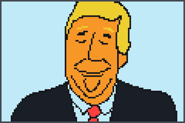 Drumpft Pixel Art