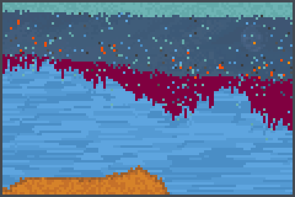 cielo y infiern Pixel Art