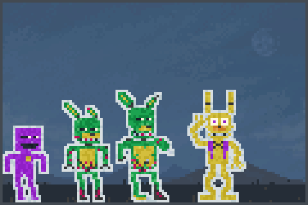 purple evolutio Pixel Art