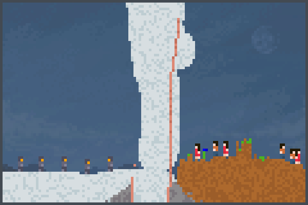 robos e humanos Pixel Art