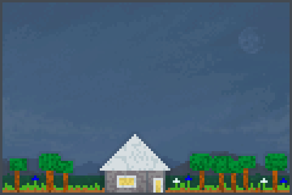 Cute cottage Pixel Art