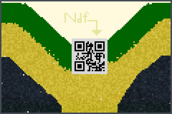 qr is Ndf Pixel Art