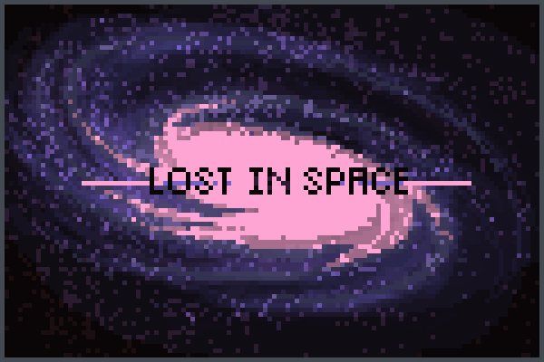 lost in space. Pixel Art