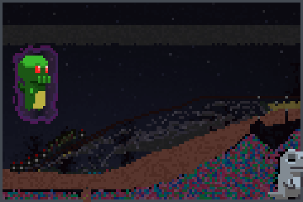 hidden side Pixel Art