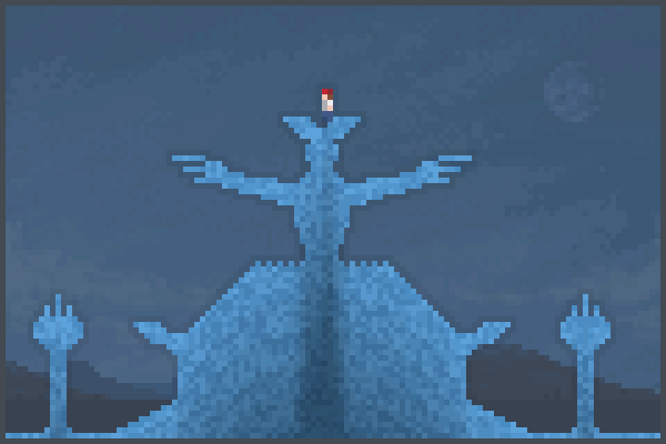 water monumento Pixel Art