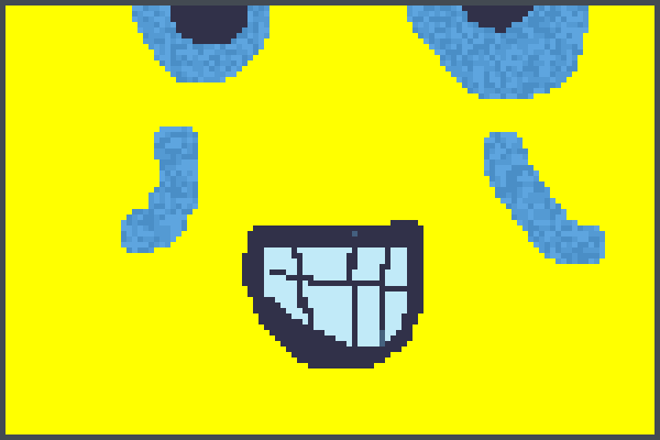 Laughing emoji Pixel Art