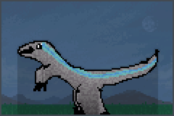 jw blue Pixel Art