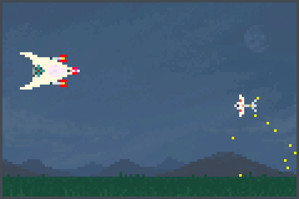 naves lv2 Pixel Art