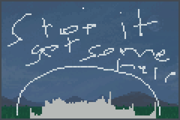 really dude. Pixel Art