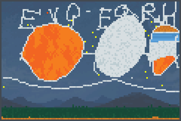 evolotion earth Pixel Art