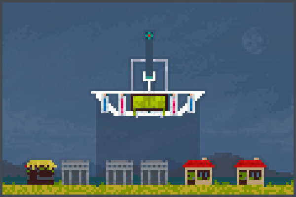 UFO 12911 Pixel Art