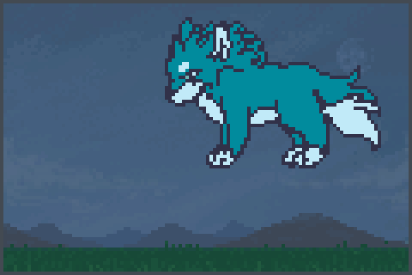 wolfooo to rp Pixel Art