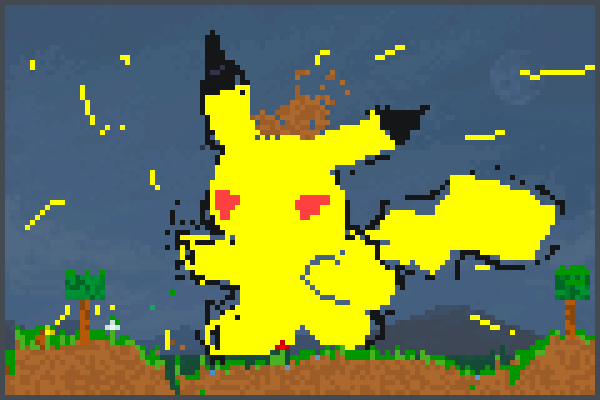 DetetivPikachu  Pixel Art