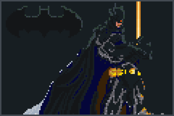 noooo batman Pixel Art