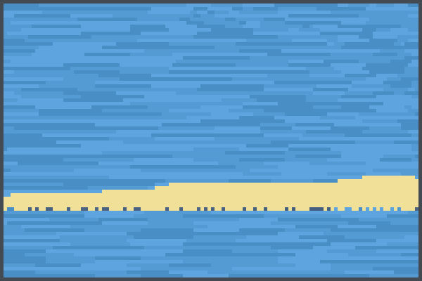 Gap Sea Pixel Art